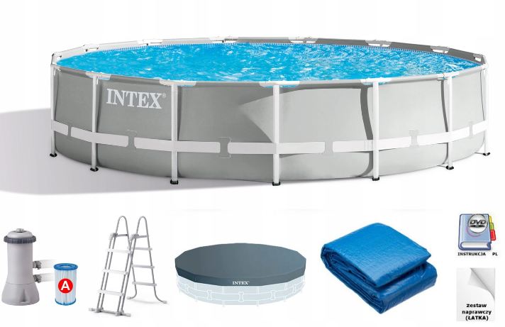 Каркасний басейн 457 x 107 см Prism Frame Pool