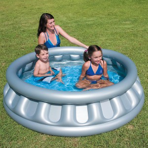 Надувний дитячий басейн «літаюча тарілка»