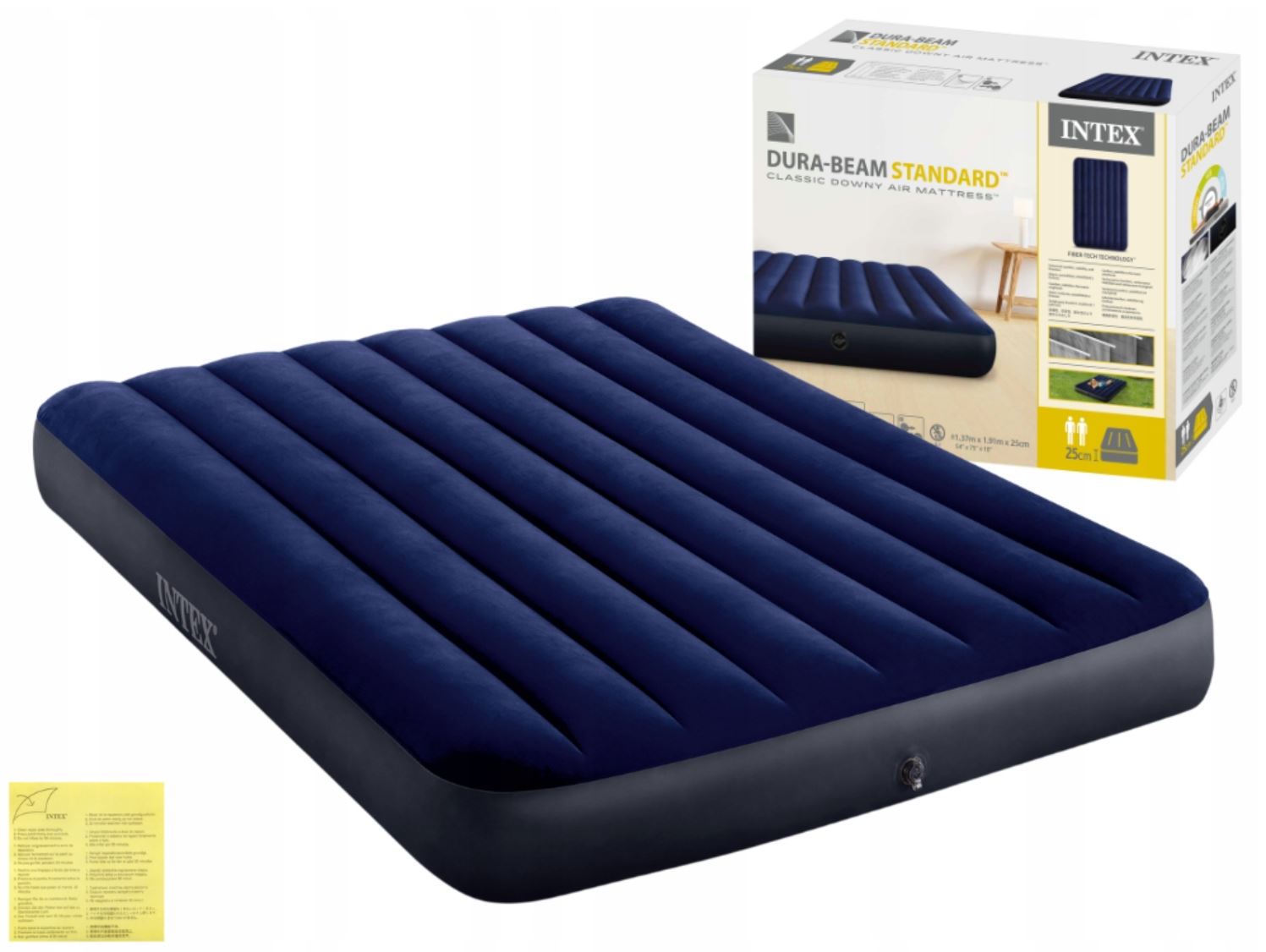 Надувний матрац 203 x 152 x 25 см CLASSIC DOWNY